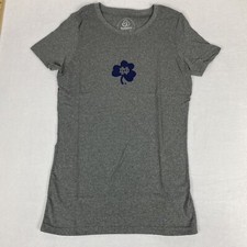Notre Dame T Shirt WOMENS SMALL 100% Recycled Material MADE IN USA NEW