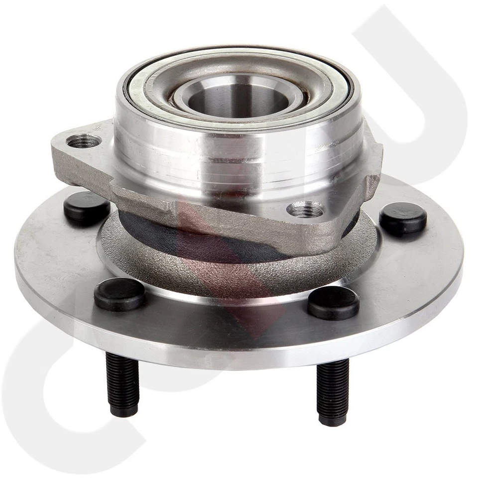 Pair For 2000 2001 Dodge Ram 1500 Front Wheel Bearing Hub Assembly 4X4 4WD 5 Lug Foto 3 de 4