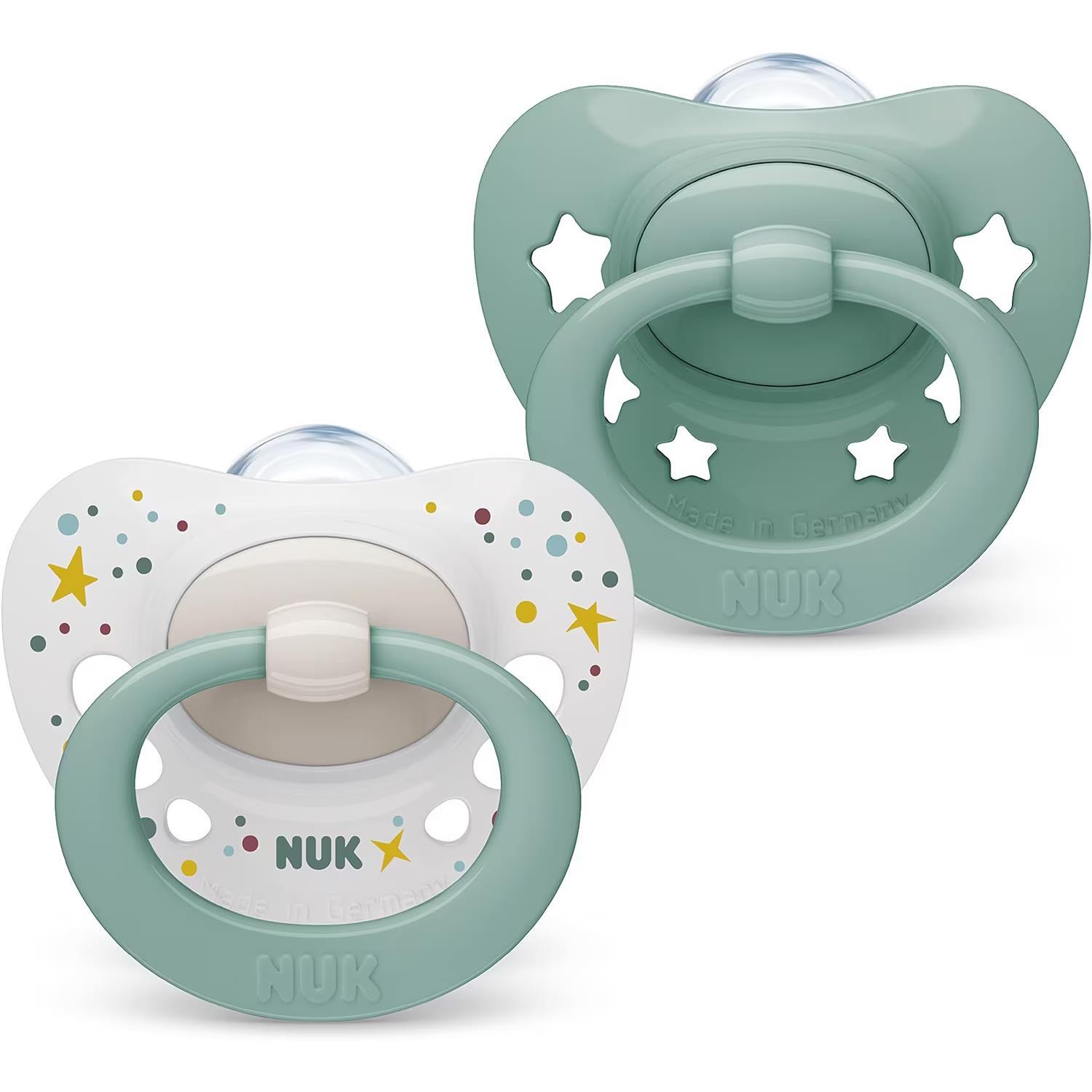NUK Soother 0-6m Pacifier Babies Dummy Orthodontic Dummies Signature Silicone