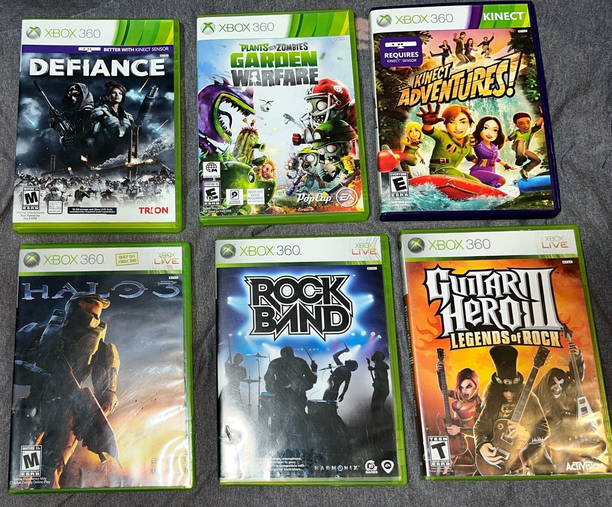 XBOX360+ソフトセット xbox 360 7 game lot bundle | eBay