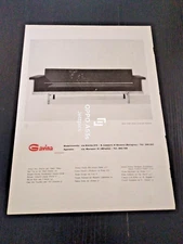 1960 GAVINA SOFA NAEKO DESIGN KAZUIDE TAKAHAMA VINTAGE AD PUB