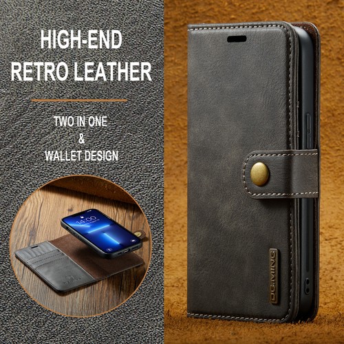 DG.MING For iPhone 14 Pro Max/14Plus/14 Pro Case Leather Detachable Wallet Cover - 第 63/77 張圖片