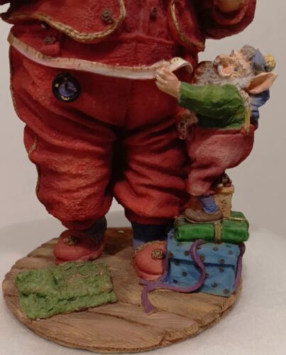 Nello Spirito Dipartimento 56 FIGURINA Gioia al Mondo BABBO NATALE+ELF HELPERS ALTA 9,5" - Foto 11 di 12