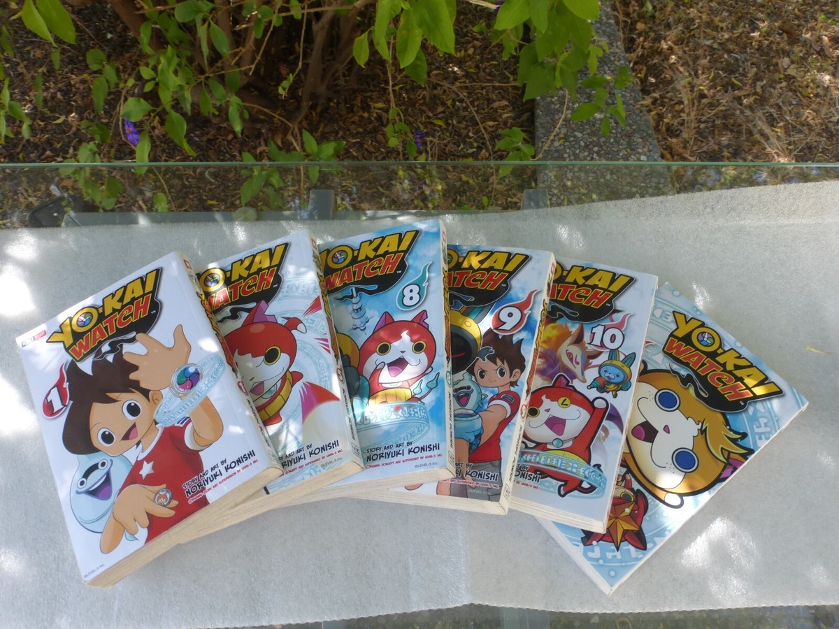 Yo-kai Watch vol 1 5 8 9 10 11 English Manga by Noriyuki Yo-kai Watch vol 1 5 8 9 10 11 English Manga by Noriyuki