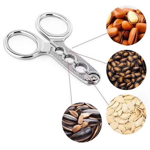 Melon Seed Plier Scissor Nut Cracker Stainless Steel Walnut Pine Sheller Opelo - Picture 12 of 12