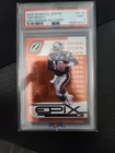2005 Donruss Zenith Epix Tom Brady #E-24 4th Down Orange /250 Patriots PSA 9