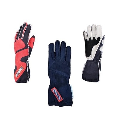 RaceQuip 356107RQP 356 Series Outseam Race Gloves, Red, 2X-Large