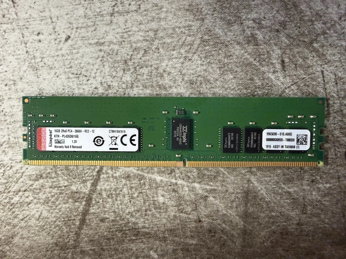 PC4-21300 (DDR4-2666) Bus Speed ECC RAM Computer Memory (RAM) for