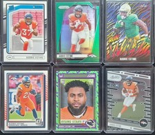 (LOT OF 6) AUDRIC ESTIME - NEW ORLEANS SAINTS - PRIZM, DONRUSS, SCORE