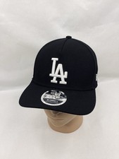 New Era LA Dodgers 9FORTY M-Crown Black Adjustable MLB Baseball Cap Hat