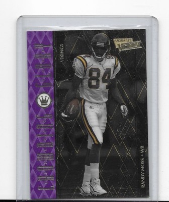2000 Upper Deck Ultimate Victory Crowning Glory Randy Moss #CG3 HOF
