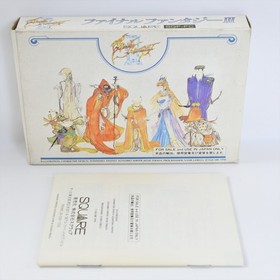Famicom FINAL FANTASY III 3 FF3 GOOD Nintendo 2229 fc