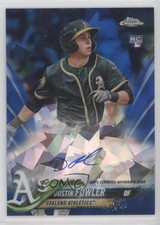 2018 Topps Chrome Sapphire Edition Dustin Fowler #AC-DF Auto 0f5t
