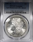 1887-S Morgan Dollar PCGS UNC Details Spot Removed