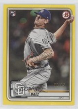 2020 Bowman Yellow 30/75 Michel Baez #42 Rookie RC z6b