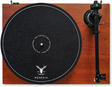 12 Inch Turntable Mat, Slipmat for Vinyl LP Record Player, Record Player Mat Bl