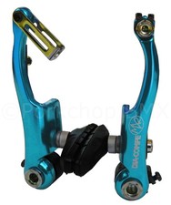 Dia-Compe MX2 bicycle BMX V-brake caliper - BRIGHT DIP BLUE