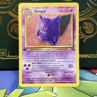 Pokémon TCG Gengar Rare 1st Edition Fossil 5/62 Regular 80 HP