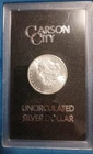 1883 Carson City Morgan Silver Dollar Uncirculated In Slab