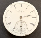 Antique 1897 Elgin Grade 154 Pocket Watch Movement Parts/Repair 16s 17j USA