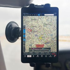 ProAviator Suction Cup Mount - Curved Arm - Supports Multi Angle Display - fo...