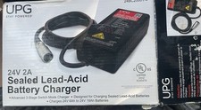 UPG 24V 2A Battery Charger 24BC2000T-4 Mobility Scooter Power Chair XLR NIB