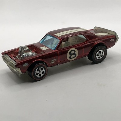 Hot Wheels Redline Nitty Gritty Kitty 1969/1970 Red White Int. Made In Hong Kong