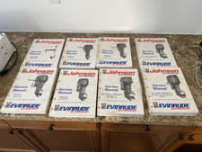 Johnson outboard service manual book set pn/ 507944-507951