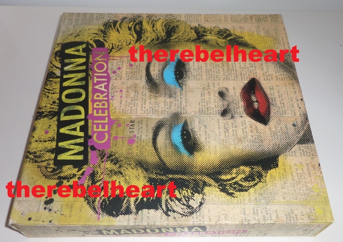 MADONNA Celebration 2009 CD & DVD Official Promo Box Set 3D