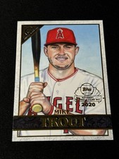 Mike Trout 2020 Topps Chrome Gallery Preview National Baseball Card Day #GP-1