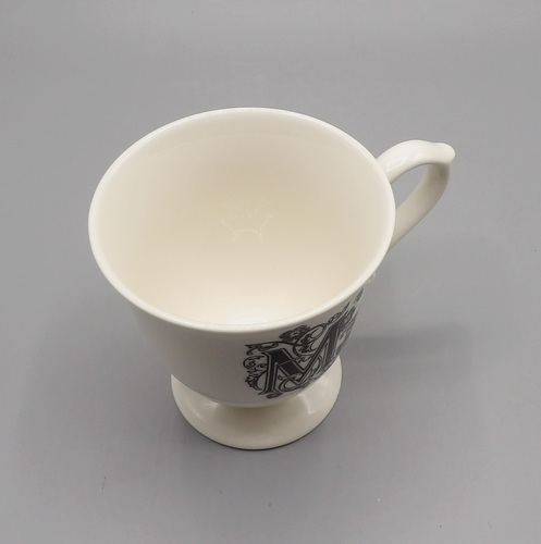 Monogrammed Mug – Missus by Anthropologie Letter M Footed Coffee Cup Mug - Picture 8 of 11