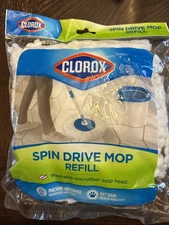 Clorox Spin Drive Mop Refill Head 626001 Washable Microfiber NEW