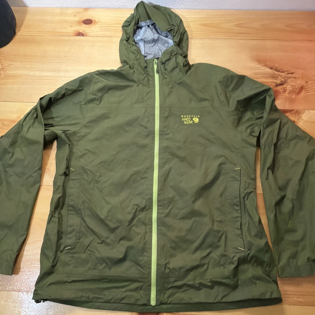 Mountain Hardwear Rain Coats Green Coats, Jackets & Vests for Men 