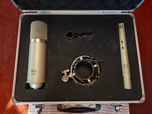 MXL 992 & MXL 993 Microphone Kit With Mounts & Case, Upgrade from MXL 990 & 991