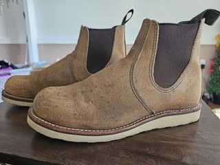Red Wing 3192 Classic Chelsea Boots Hawthorne Muleskinner Tan Mens 9.5 D USA