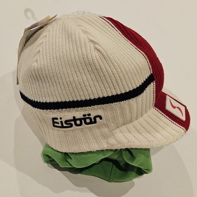 Eisbar Peaked Hat Beanie Cap One Size Austria National Ski Team