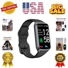Health Fitness Tracker with 24/7 Heart Rate, Blood Oxygen, Blood Pressure, Sl...