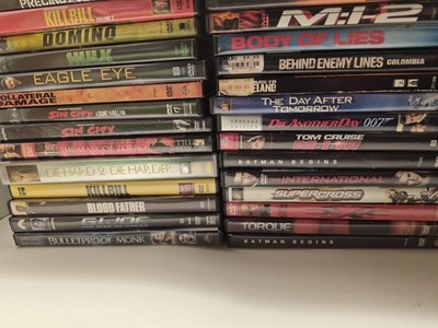 BULK LOT of 30 DVD MOVIES (ACTION SPECIAL)