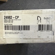 KOHLER 24982-CP Purist Pre-Rinse Kitchen Faucet with Sprayhead Polished Chrome