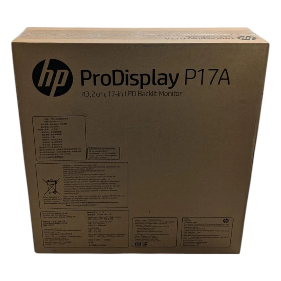 HP ProDisplay P17A 17-inch 5:4 LED Backlit Monitor - New - Image 3 of 4