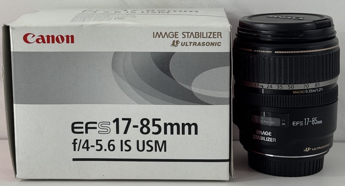 Canon EF-S Zoom Lens 17-85mm f/4-5.6 IS USM Auto & Manual Lens | eBay