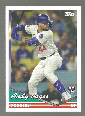 2024 Topps Archives - 1994 Topps Andy Pages #295 (RC)