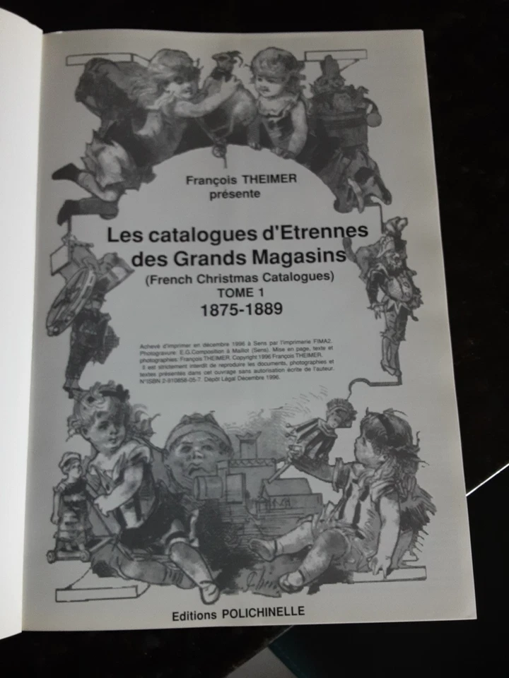 LES CATALOGUES D'ETRENNES DES GRANDS MAGASINS (FRENCH By Francois Theimer - Image 3 of 3