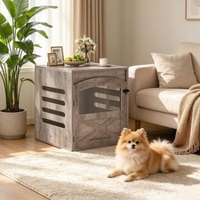 Dog Crate Furniture, Small Dog Kennel Indoor, Pet Side End Table