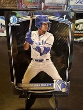 Johnayker Ugarte Bowman Sapphire 2025 Black 1/10 Royals