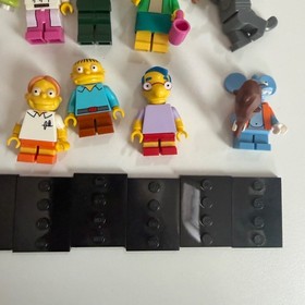 Lego The Simpsons Minifigures 71006 71006 10352 71005 Homer Marge Burns Krusty