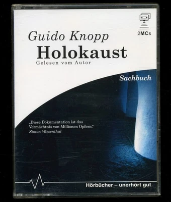 Guido KNOPP★HOLOKAUST • Sachbuch-Hörbuch★2-MC★TANDEM★Autorenlesung★SEHR GUT★ - Bild 1 von 3