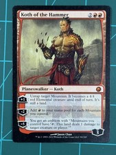 MTG Koth of the Hammer Scars of Mirrodin Regular
