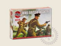 Wwii British Infantry / 1:76 - Airfix