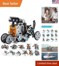 Creative STEM Robot Kit for Kids - 14 Buildable Models Encourage Imagination
